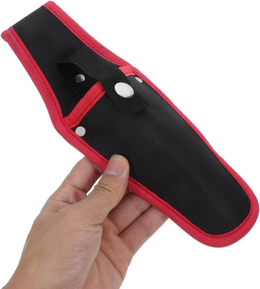 Garden Tool Pouch Canvas Pruning Shears Cover Lightweight Portable Scissor Holder with Belt Clip for Pruner Storage