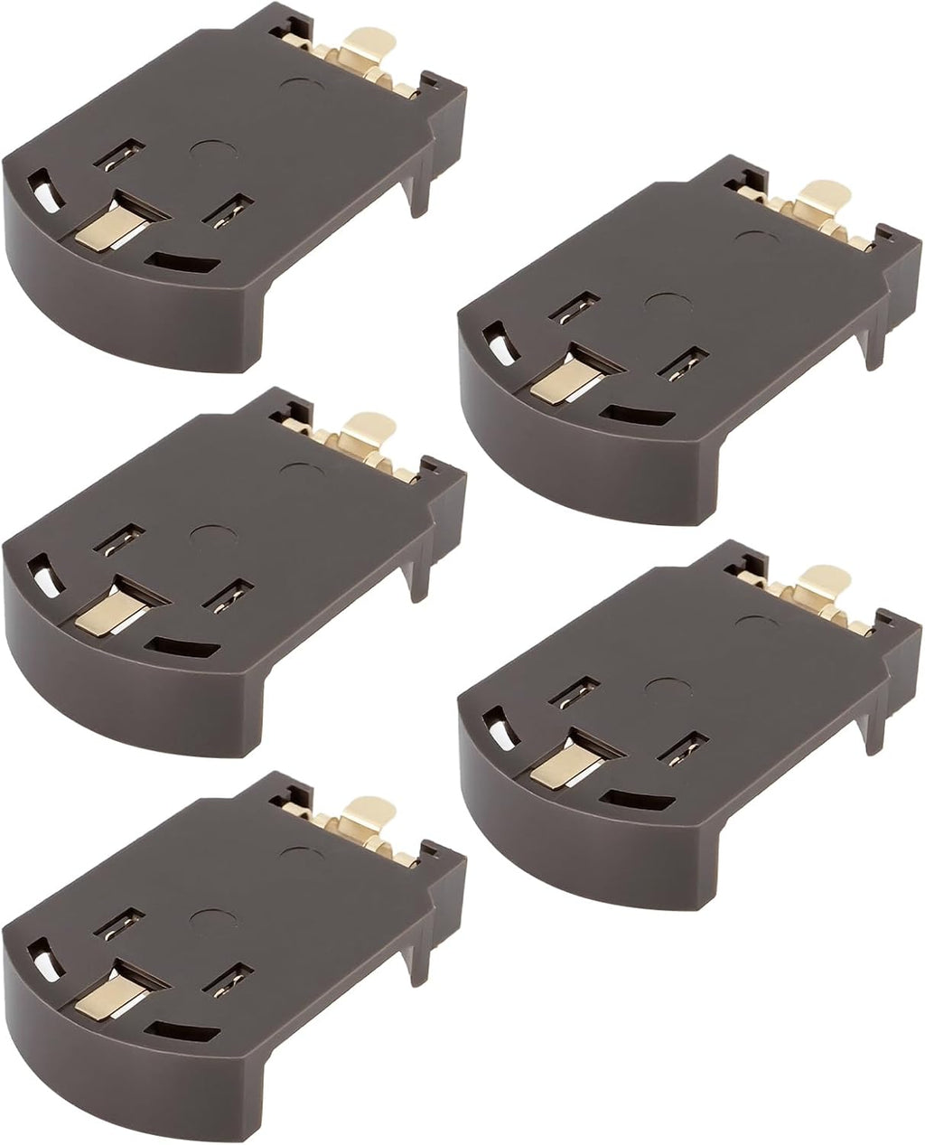 5pcs Button Cell Holder Battery Holder Button Battery Holder for CR2032 CR2025 3V Coin Cell Battery Socket Holder