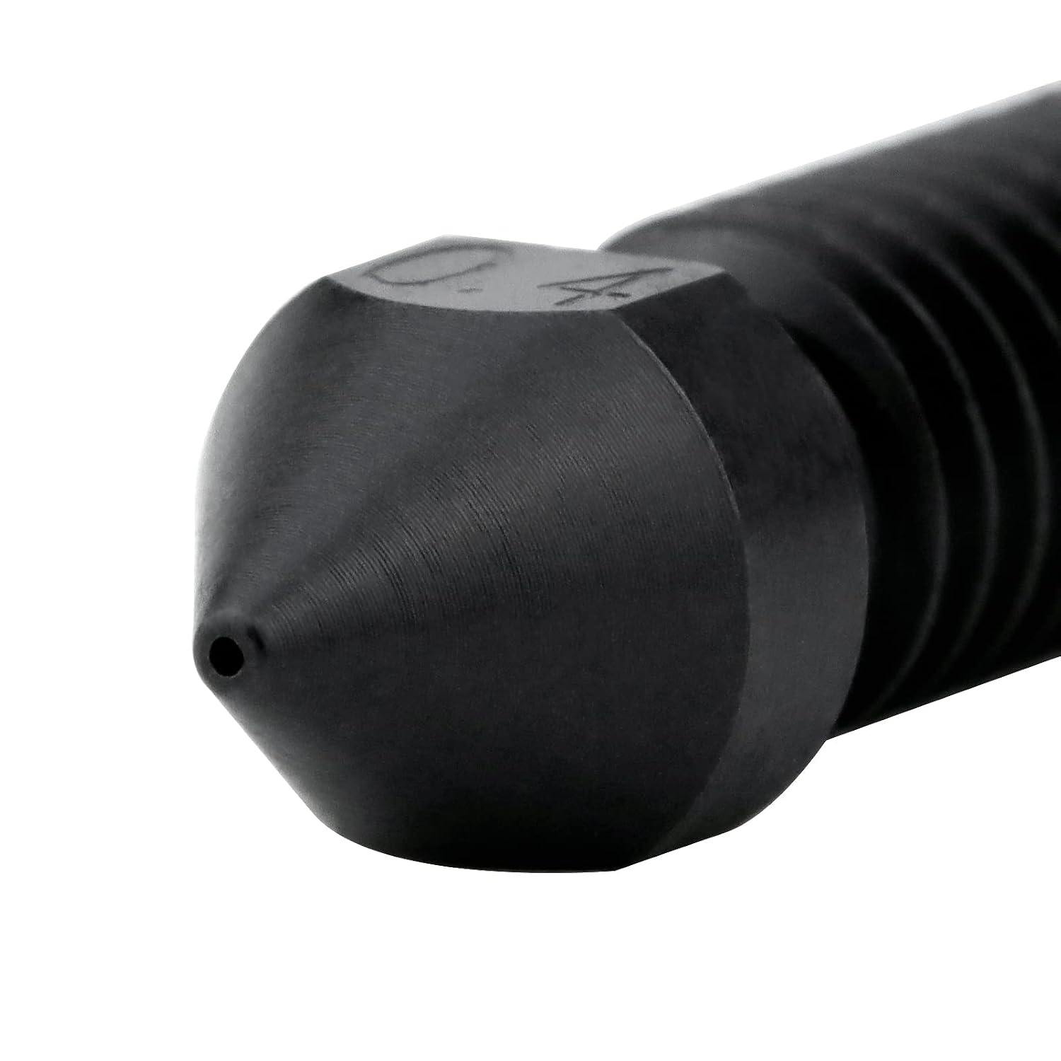 M6 High Temperature High Flow Hardened Steel Nozzle 0.4mm Compatible with 1.75mm 3D Printer Volcano Hotend Heat Block