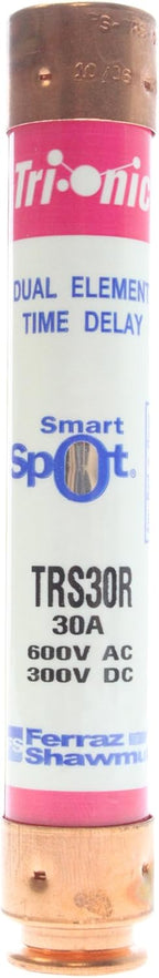 Mersen TRS30R 600V 30A 5X13/16 Time Delay Fuse, 10-Pack