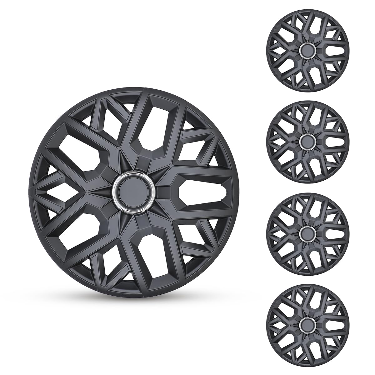 15 Inch Universal Hubcaps for Steel Wheel Rims Covers