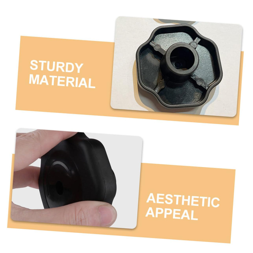 2 Pack Black Plastic Pressure Cooker Lid Knobs for Pot Lids