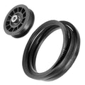 539110311 Idler Pulley & 539110411 Drive Belt Kit Compatible with Husqvarna Z254F Z200 RZ4623 CZ3815 CZ4217 Lawn Mower, Replace 607163 14259 12400