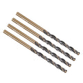 PATIKIL 3mm Drill Bit M2 High-Speed Steel for Hard Metal 4 Pack