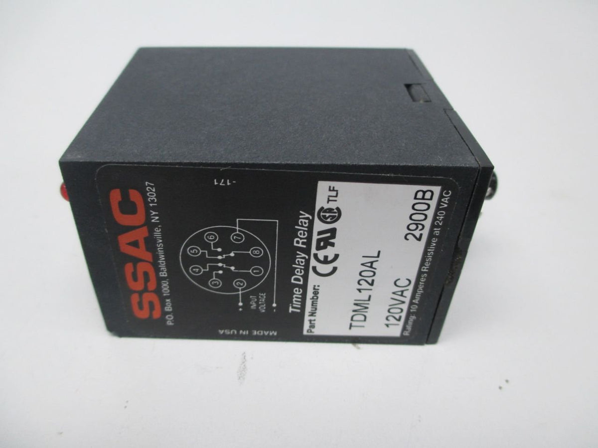 SSAC TDML120AL Time Delay Relay T52061