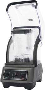 Professional Blender with Shield Quiet Sound Enclosure, 1600W Soundproof Commercial Blender 67oz Large Capacity for