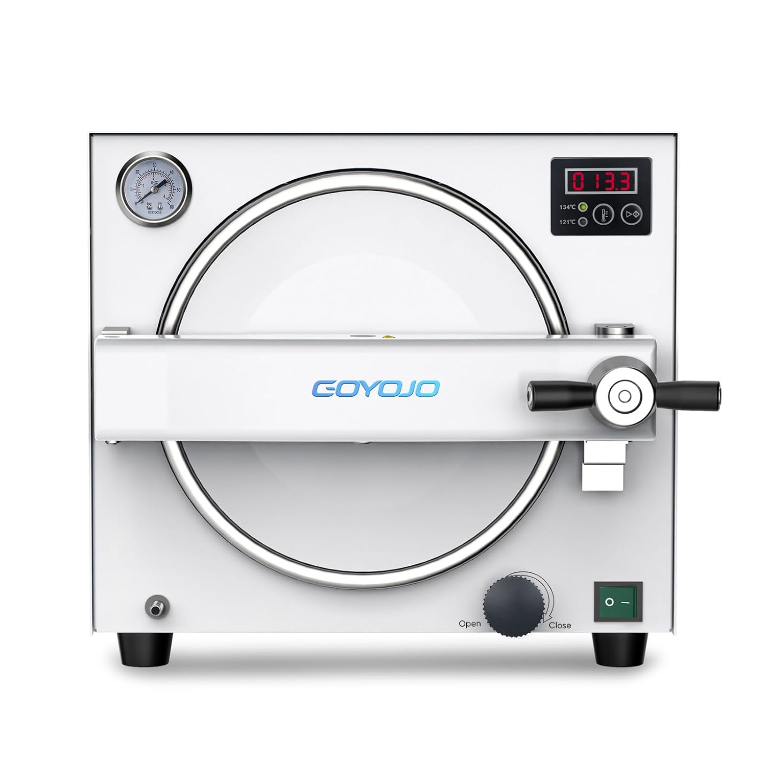 18L Autoclave Sterilizer – Tabletop Class N High Pressure Steam Sterilizer Autoclave Machine with Digital Control