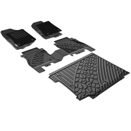 Floor Mats & Cargo Liner with Carpets Wrangler JL 2018-2026 (Non JK/4XE)