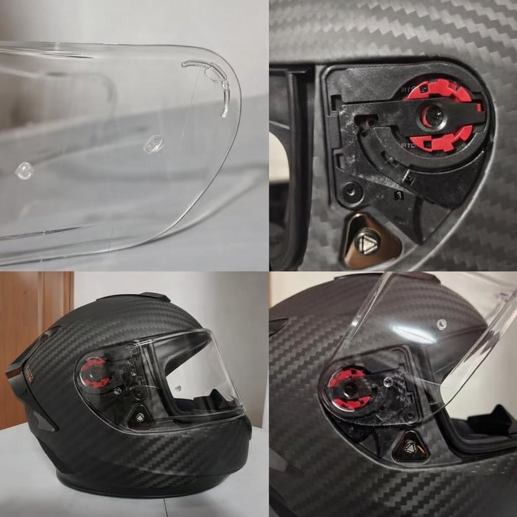 Sedici Strada 2 Visor Strada 3 Face Shield Helmet Visor Accessories Replacement for LS2 FF801 FF397 FT2 VECTOR