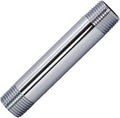 Westbrass D12104-26 ½” x 4" IPS Brass Pipe Nipple, Polished Chrome