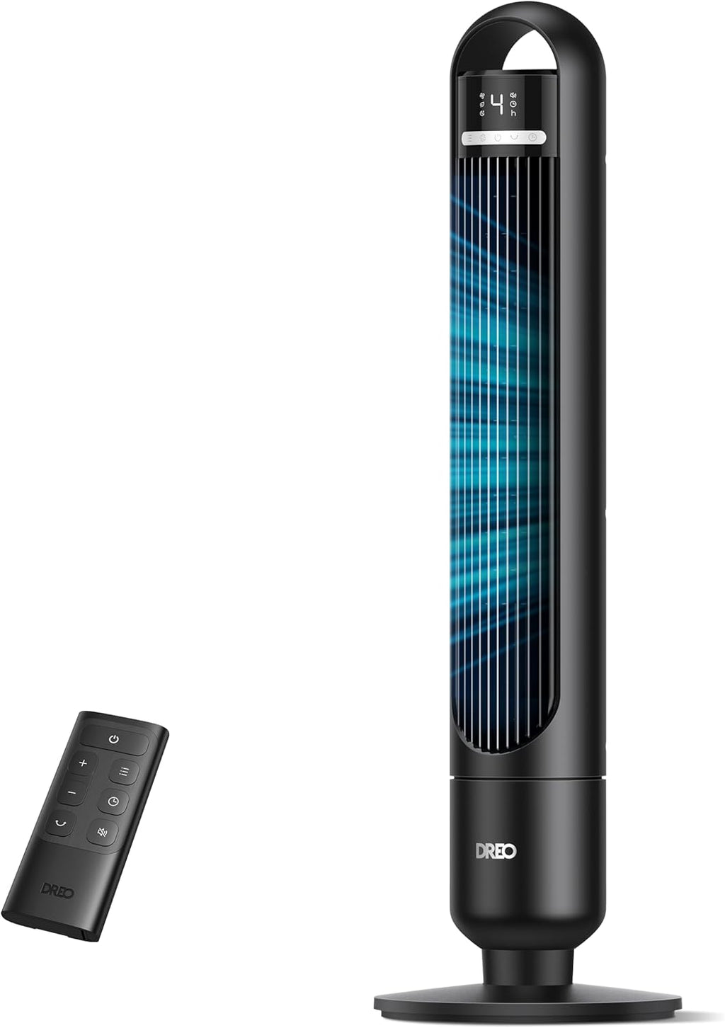 Tower Fan for Bedroom, 26ft/s Velocity, 90° Oscillating, 8H Timer | 4 Speeds, 3 Modes, 28dB Quiet Standing Fan, Floor