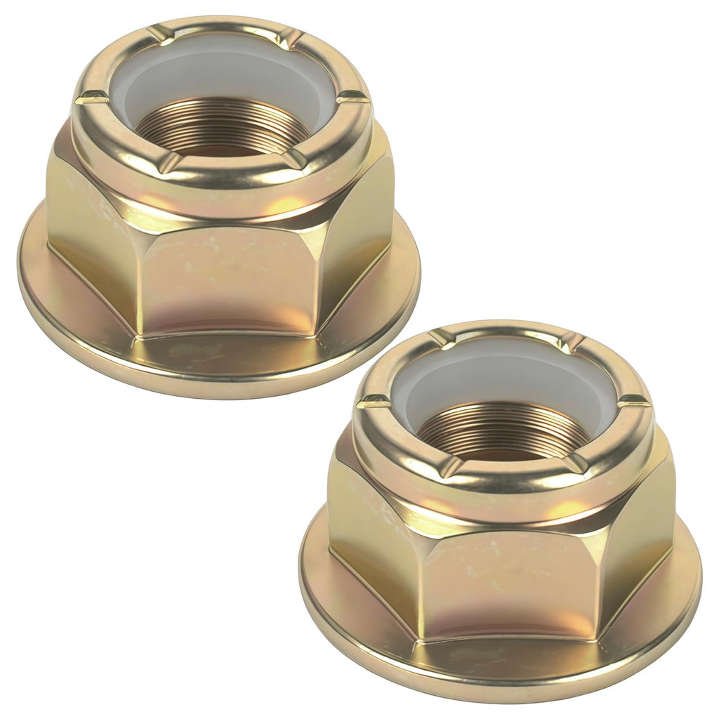 2-Pack 712-04065 Nylon Flange Lock Nut 3/8-16 Compatible with MTD Cub Cadet