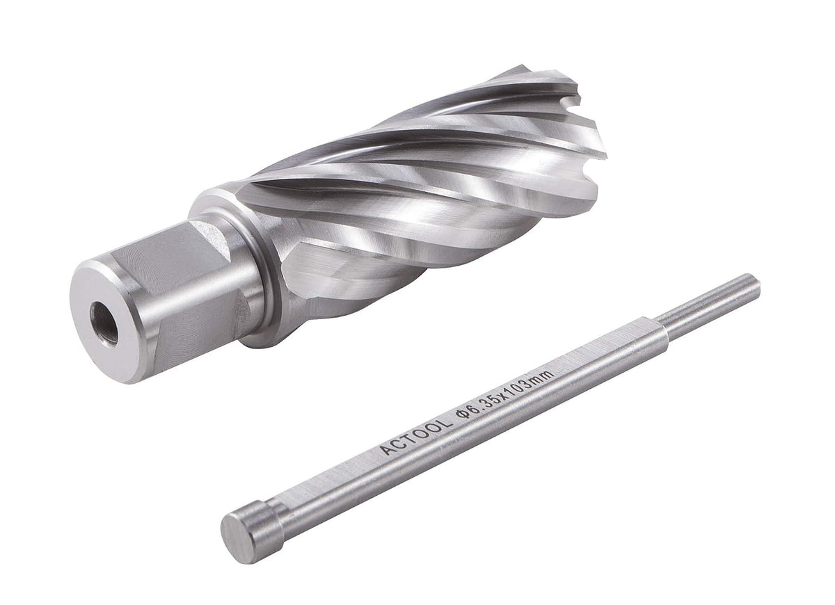 1" Diameter × 2" Depth of Cut HSS ANNULAR Cutter with 3/4'' Weldon Shank