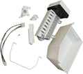 Refrigerator Ice Maker Assembly Replaces for Whirlpool WRT518SZFM00 WRT318FZDW02 WRT318FZDW00 WRT318FZDW01 WRT318FZDW05 W8TXNGZBB00 W8TXNGZBB01 W8TXNGZBQ00 W8TXNGZBQ01 W8TXNGZBT00 Refrigerator