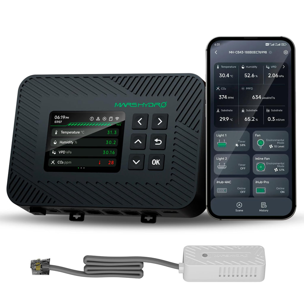 MARS HYDRO iControl Controller for Grow Tent Plant Cycle with App Control
