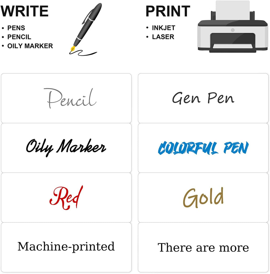 Address Labels 1" x 2-5/8" 900 Labels Sticker Paper for Laser/Ink Jet Printer Mailing Labels 8.5"×11" White 30 per Sheet