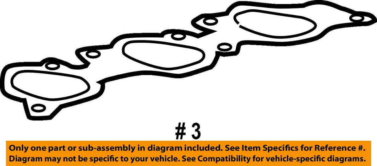 TOYOTA 17177-AD010 Engine Intake Manifold Gasket