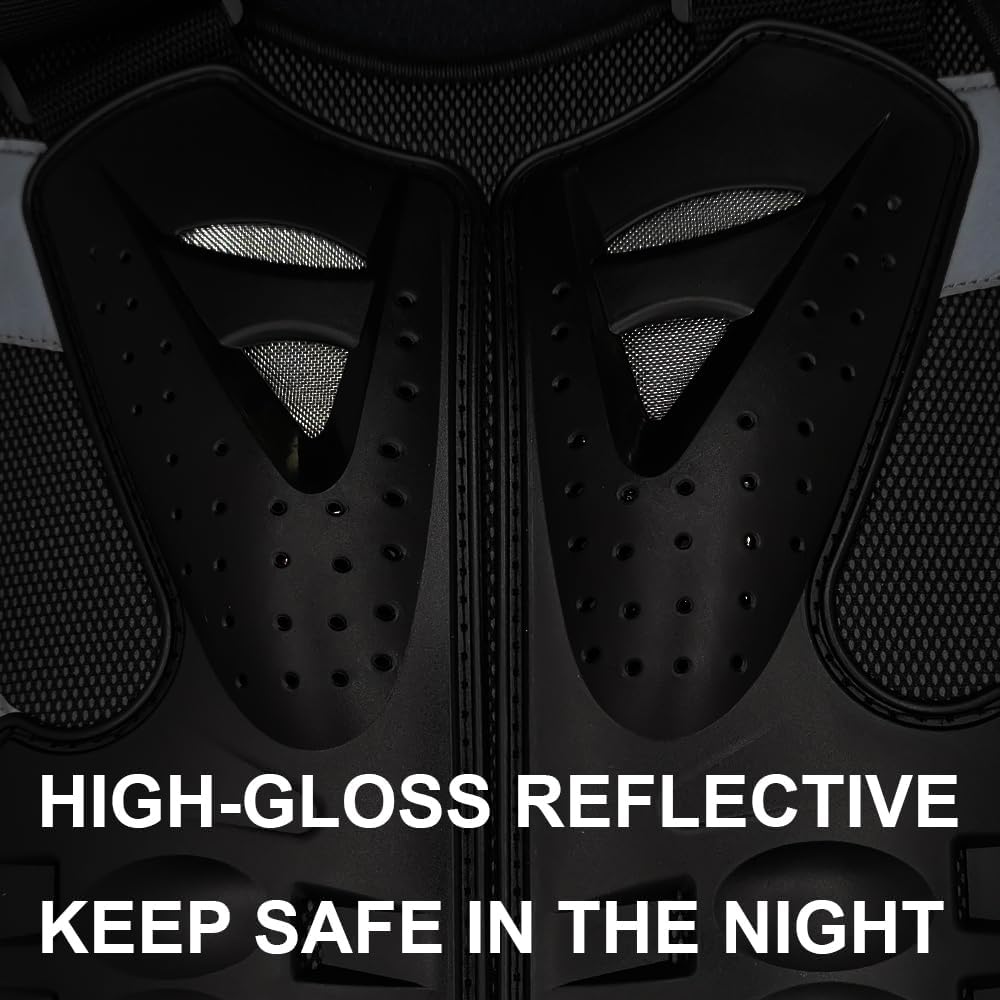 Motorcycle Accessories , Elbow Knee Pads and Chest Protector Motocross Gear for Men and Women, Dirt Bike Gear Cycling