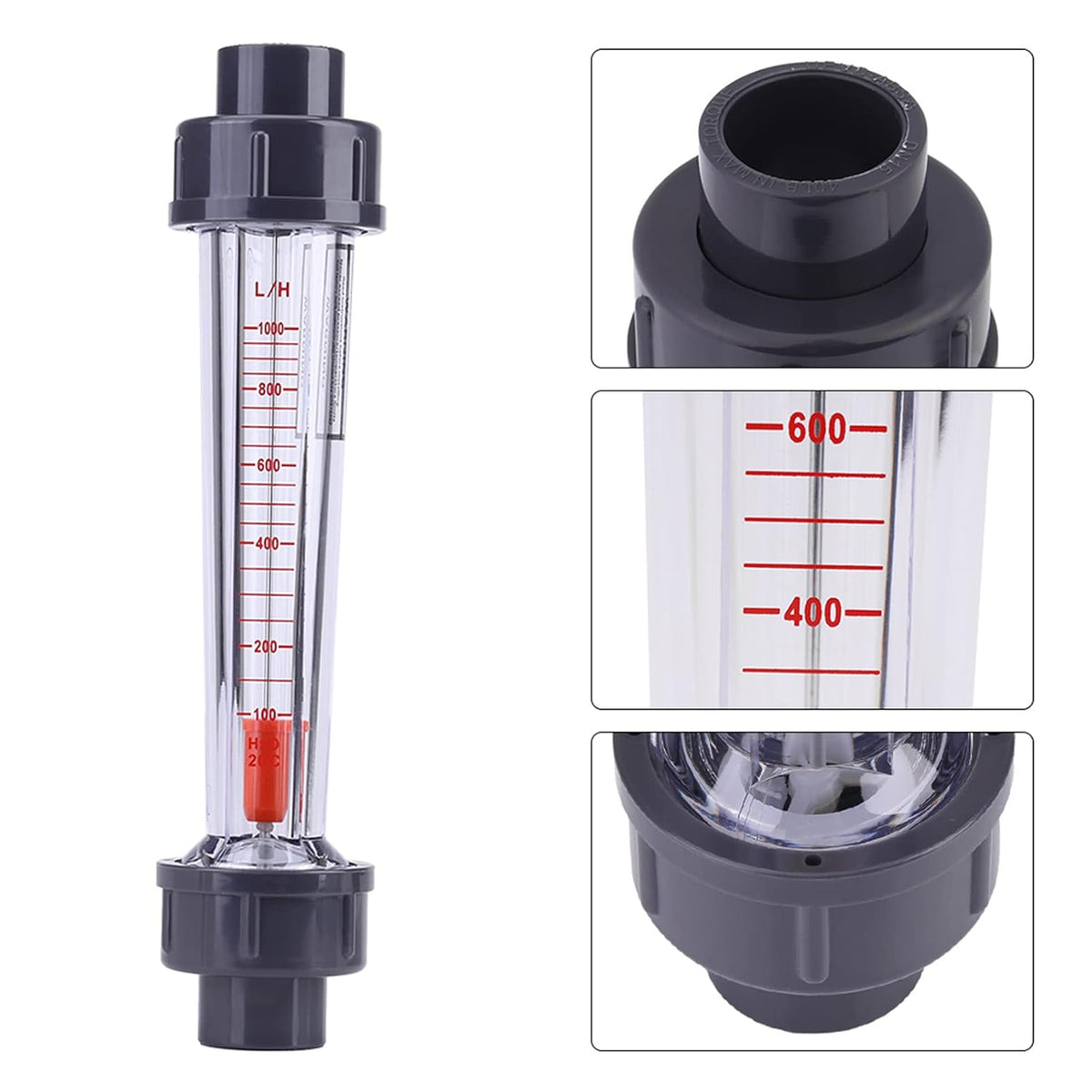 LZS-15D Water Flow Meter, 100-1000 L/H, for DN15 1/2 Inch Pipe