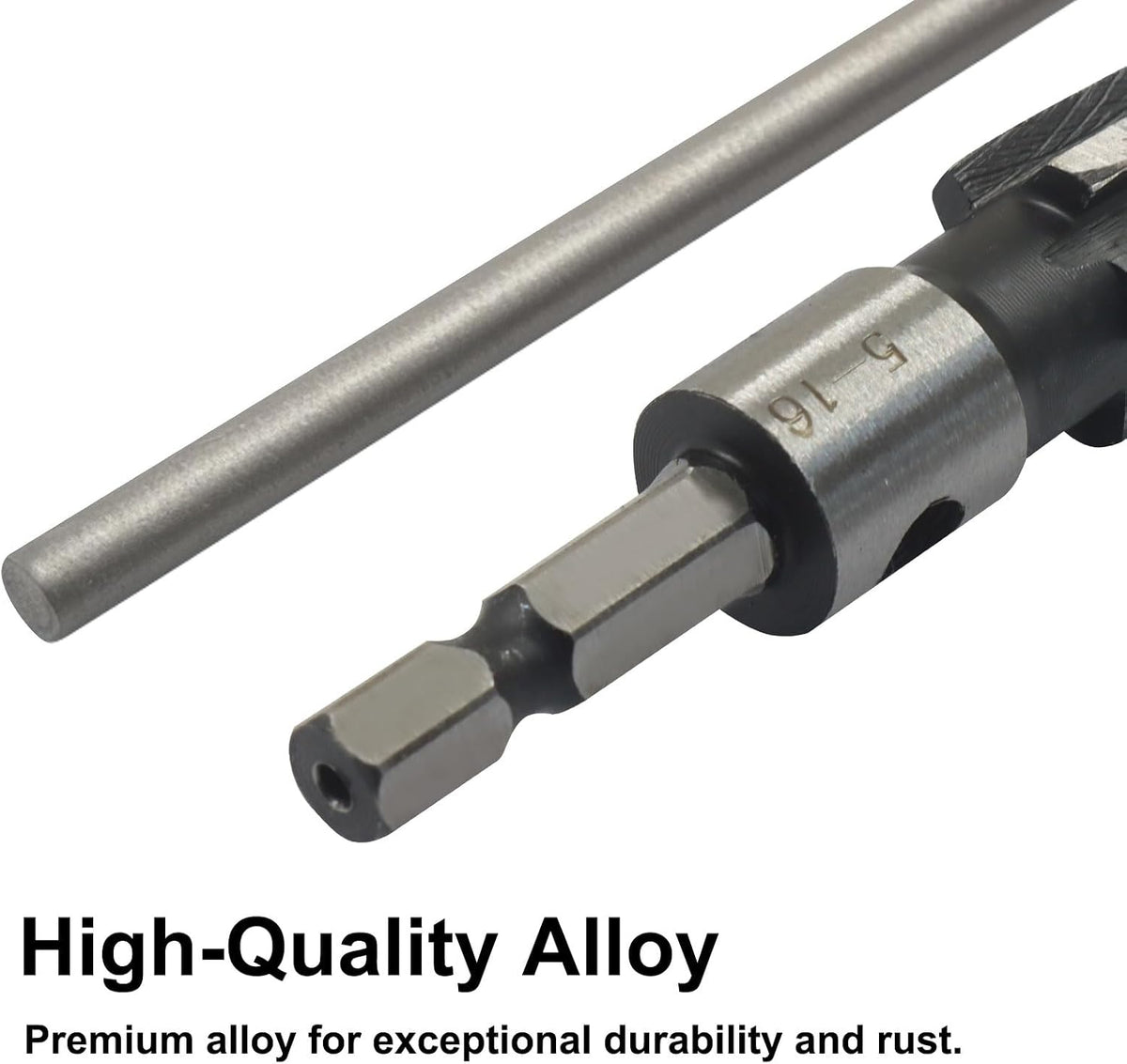 T Handle Tapered Reamer Set, 1/8"-1/2" and 3/16"-5/8"