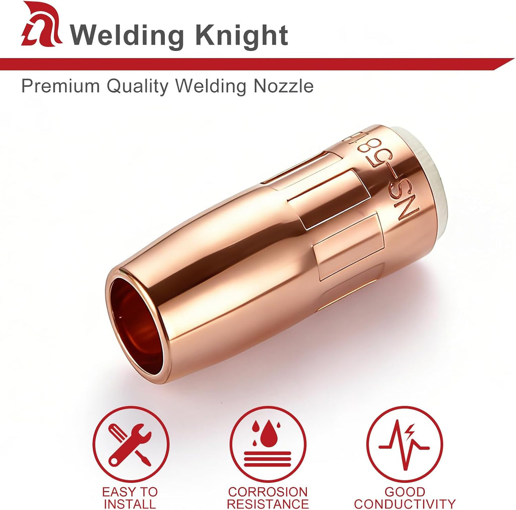 MIG Welding Nozzle NS-5818C Centerfire Slim 2-PK