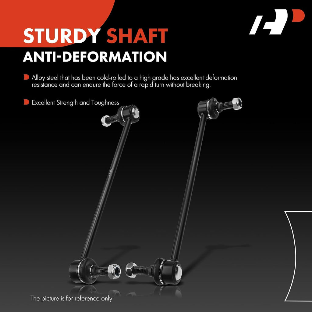 A-Premium Front Sway Bar Link Stabilizer Bar Link, Compatible with Dodge