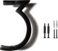 Floating House Numbers, 5 inch Aluminum Black House Numbers for Outside - Number 3, Door Numbers with Mounting Hardware