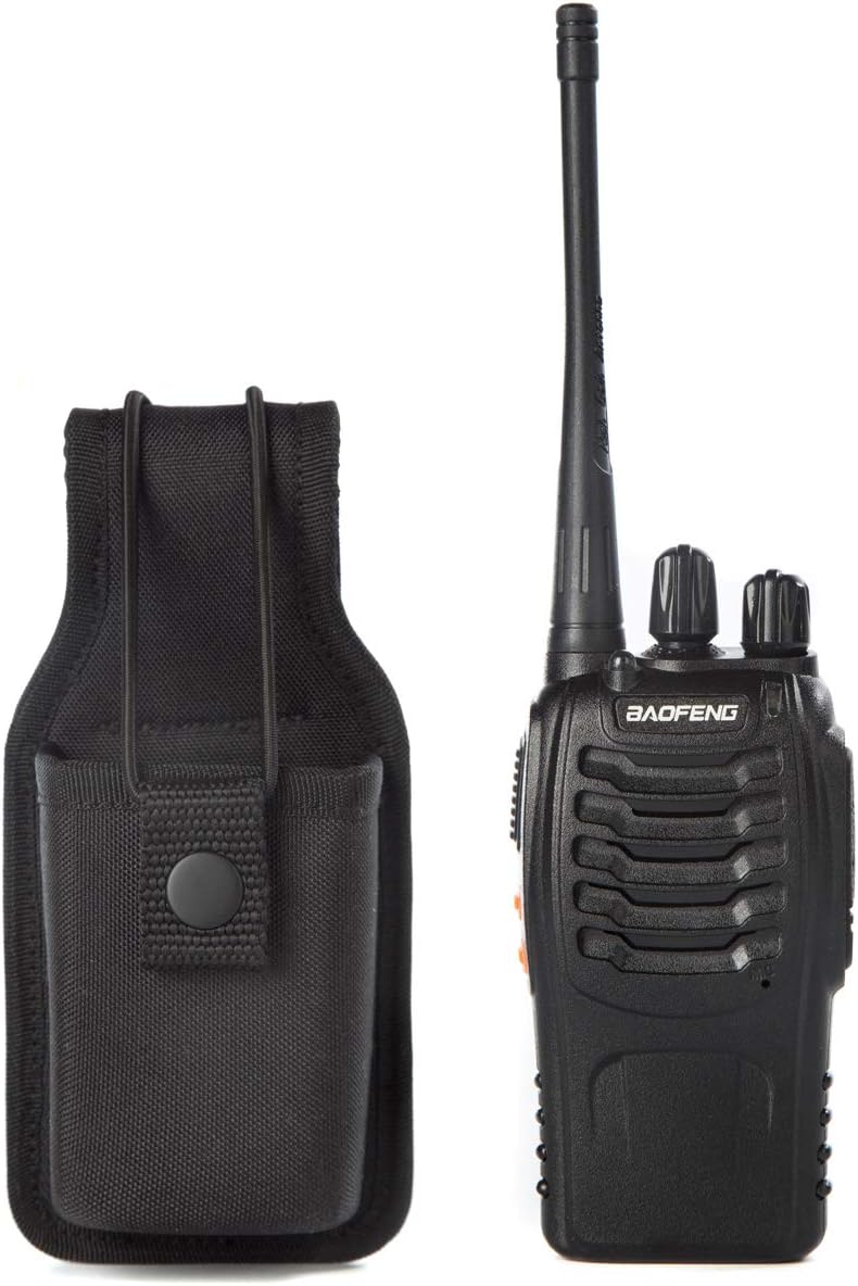 Radio Holder Radio Holster Baofeng Case Two Way Radio Pouch for Walkie Talkies Nylon Holster for Motorola Kenwood