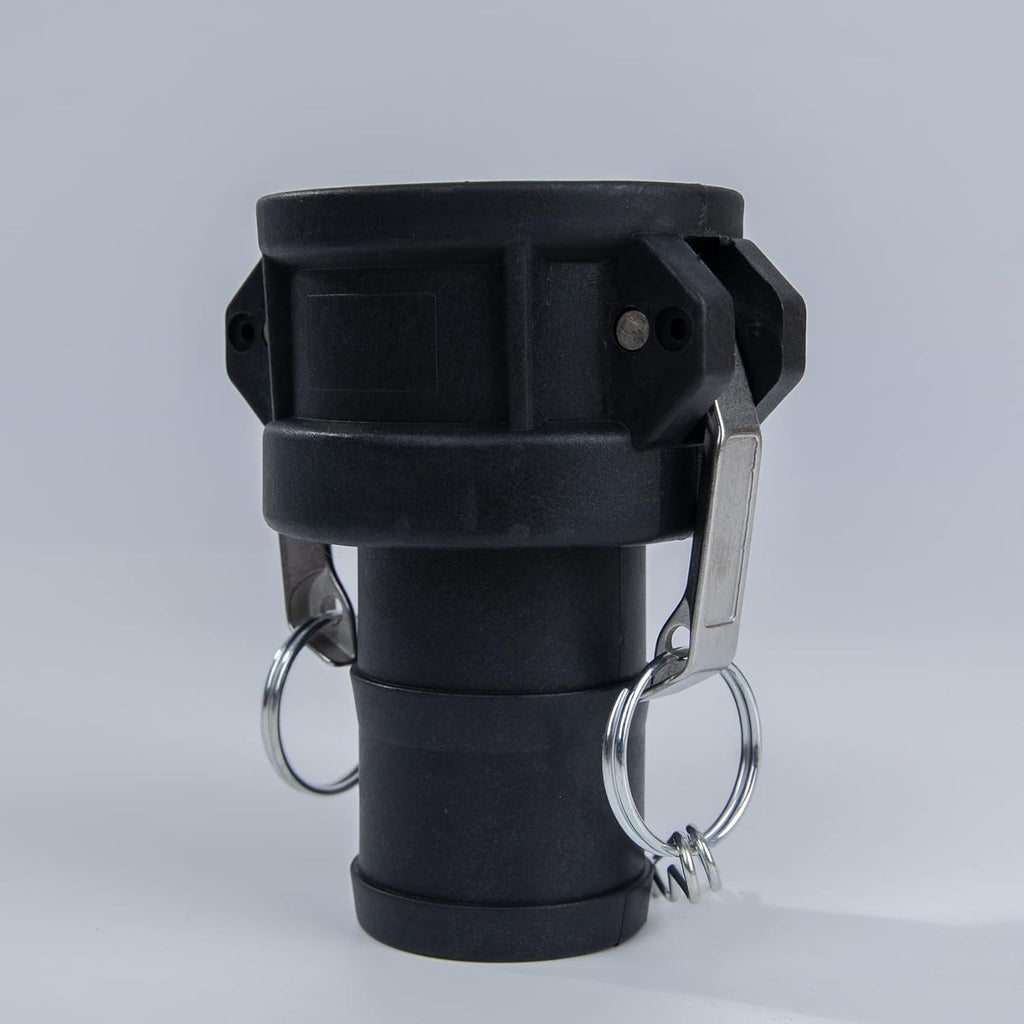 2" Poly Camlock Fittings - Standard Type C Female Coupler x 2" Hose End With Camlock Gasket
