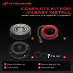 A-Premium Air Conditioner AC Compressor Clutch Kit