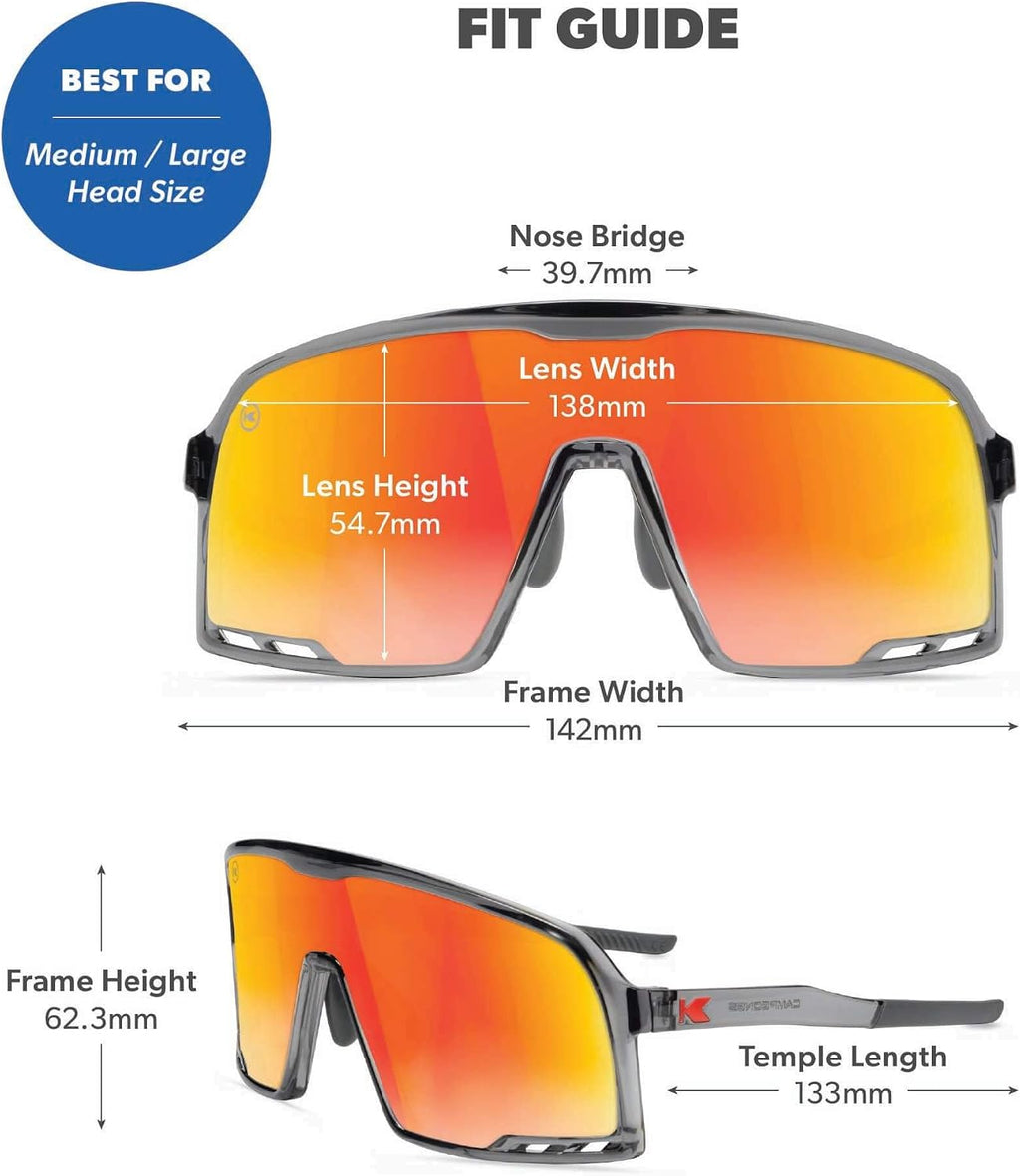 Sport Sunglasses for Men and Women - UV400 Protection