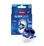 Alpine SleepDeep Reusable Earplugs for Sleeping | Earbuds for Side Sleepers