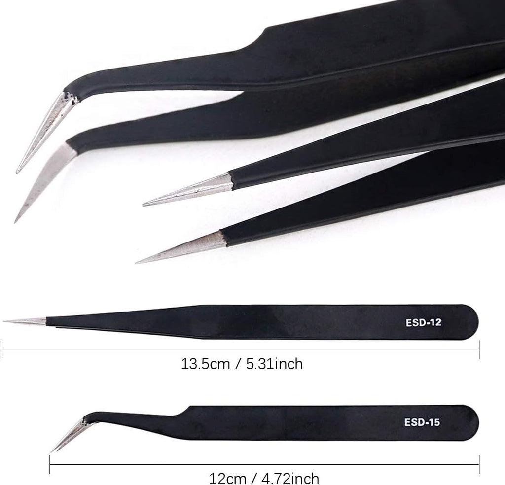 24Pcs Modeler Basic Tools Craft Set Hobby Building Tools Kit Professional Basic Model Building Tools Set for Model