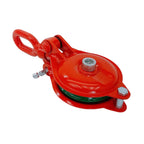 4 Ton 8000 Lbs Snatch Block Pulley Single Sheave Yarding Block