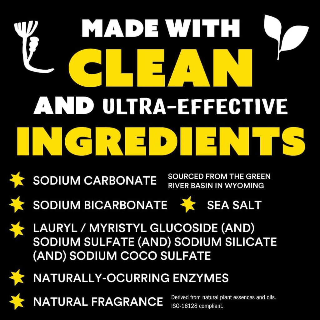Super Powder Detergent | Extra Strength Laundry Soap, Stain Fighting | Sensitive Skin | Simple, Effective Ingredients