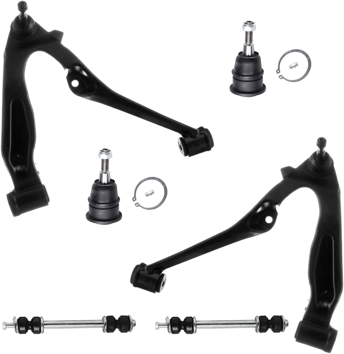 Detroit Axle - Front End Control Arm Kit for 2001-2010 Chevrolet Silverado