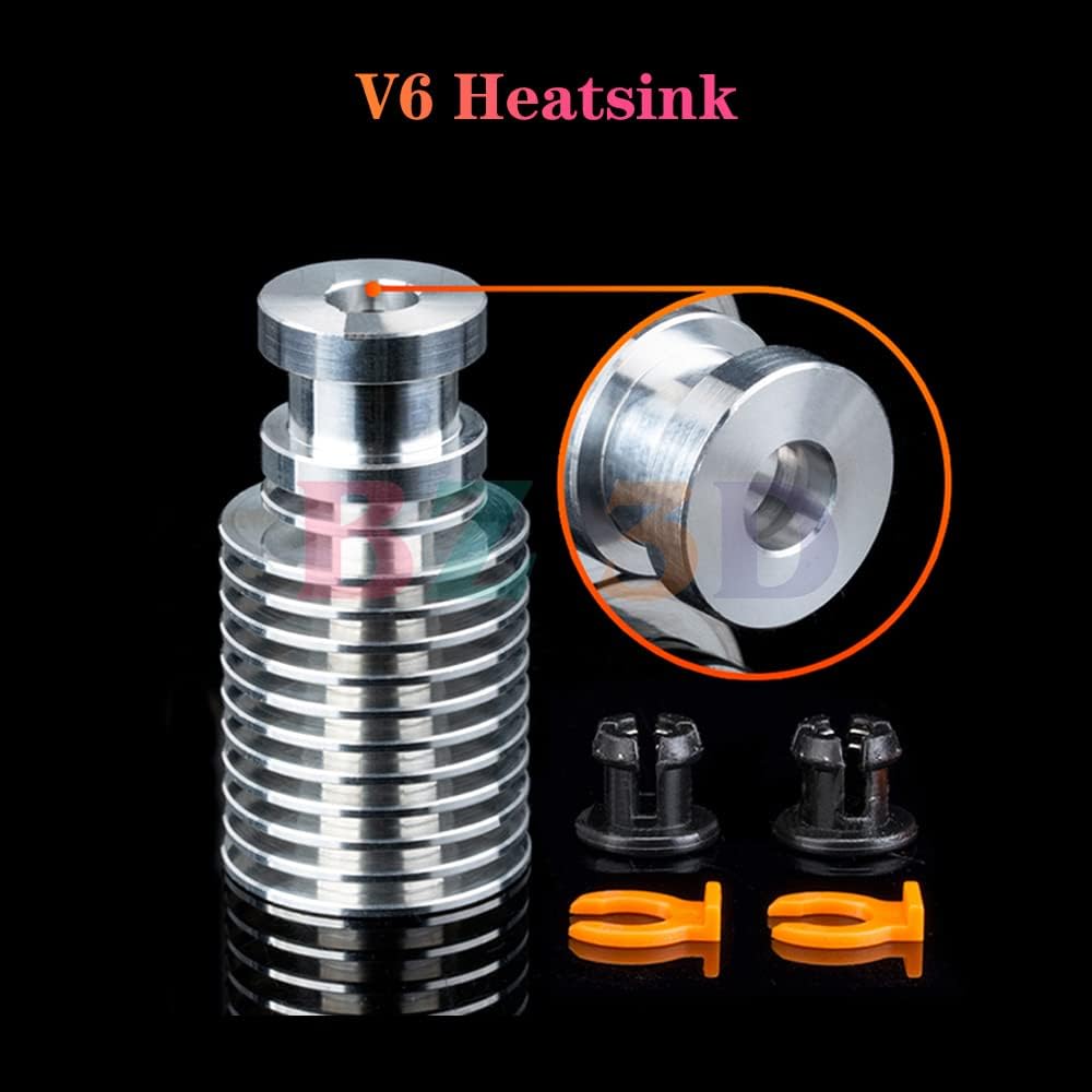 V6 Volcano All Metal Hotend Full Kit,24V 40W Direct & Bowden J-Head Hotend,Brass Nozzle 0.4,Titanium Alloy Heatbreak