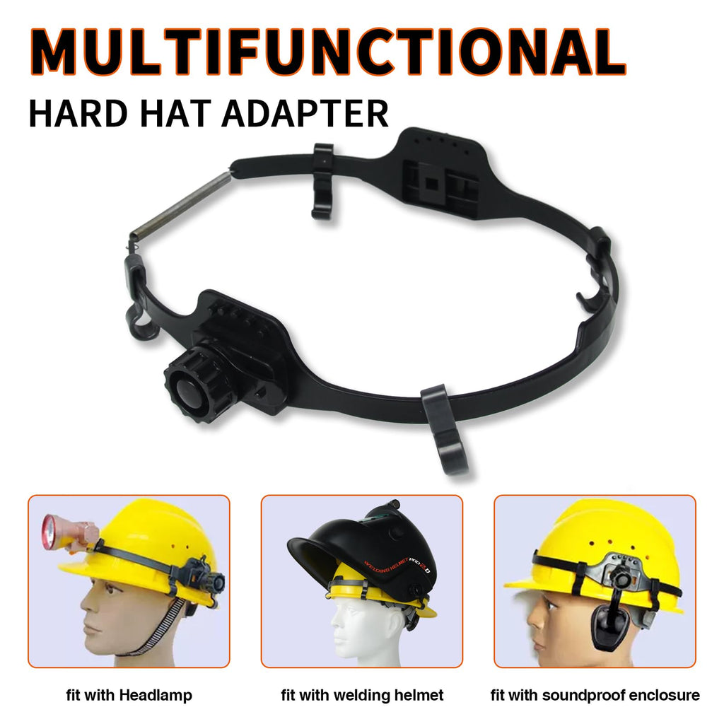 Welding Hood Hard Hat Adapter for Universal Welding Helmets Mask