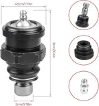 4PCS Pack Ball Joints Compatible with Polaris RZR XP 1000 2014-2024 RZR XP Turbo 2016-2024 Replace KRZRBJ10