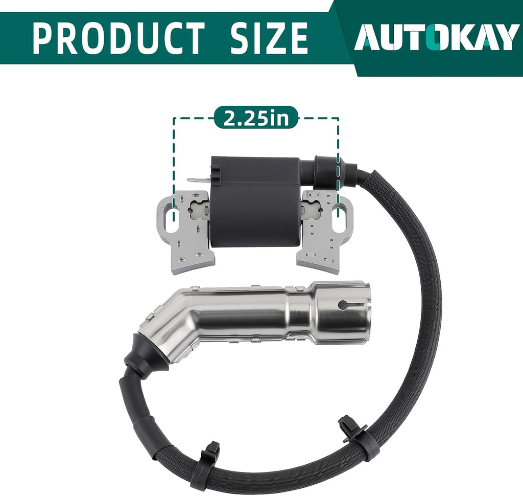 AUTOKAY 994-00128 Ignition Coil Fits for MTD Troy Bilt Cub Cadet Craftsman