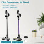 Katerelis 4 Pack Replacement Filter Compatible with BISSELL CleanView XR