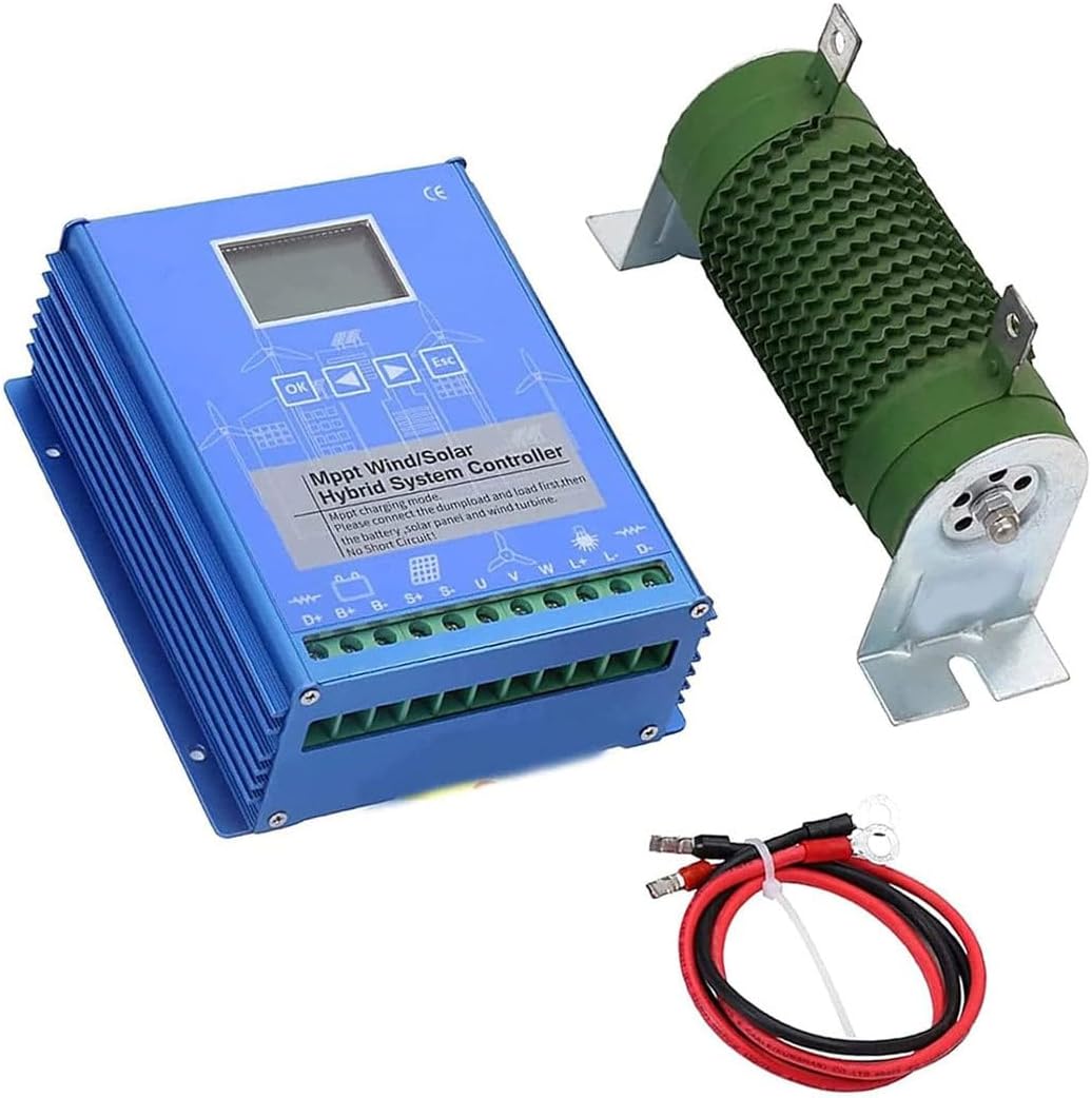 Wind Solar Hybrid System MPPT Charge Controller with Dump Load 3000W,5000W,6000W,8000W,10000W,12000W Wind Turbine