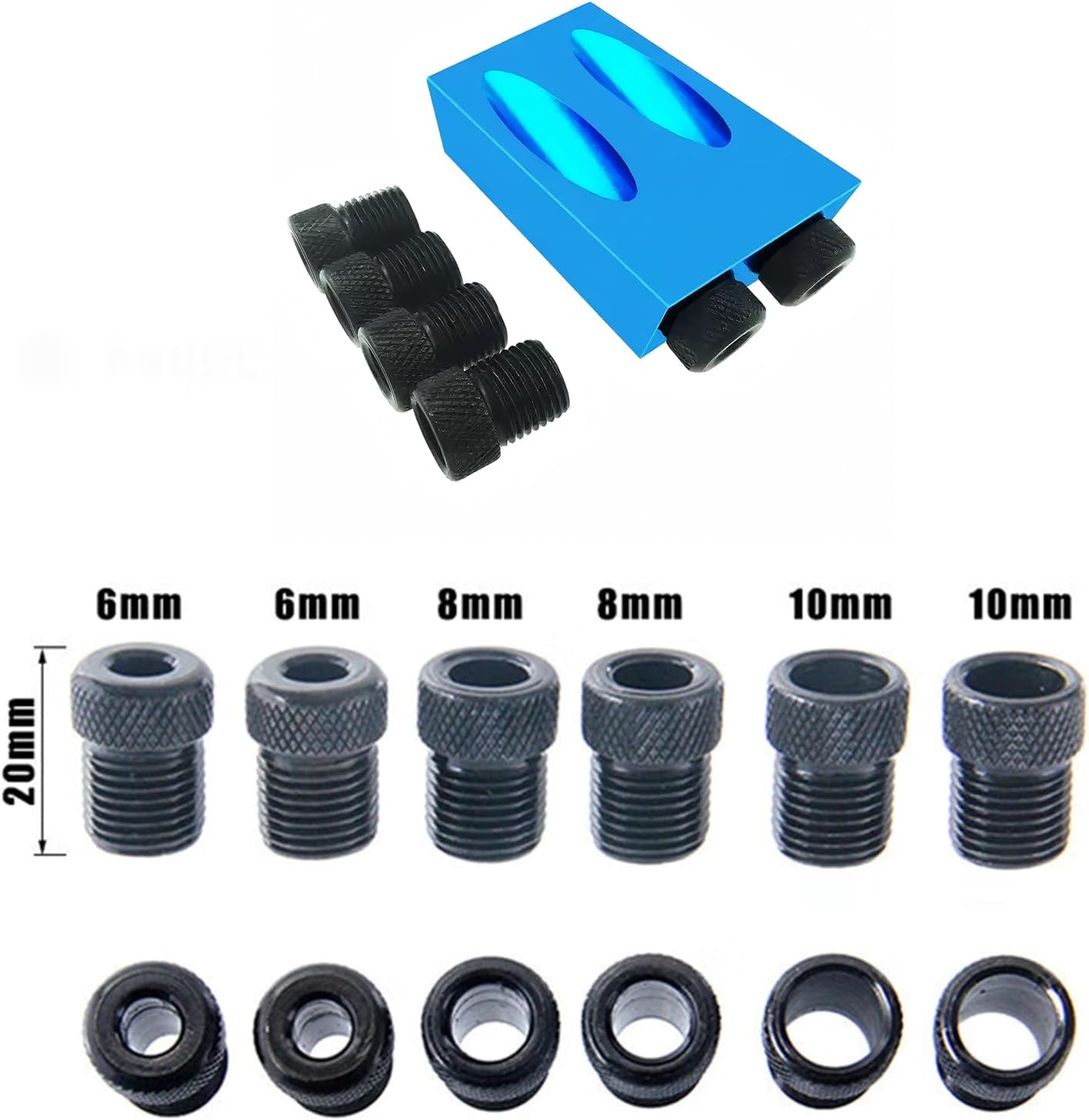 Pocket Hole Jig Dowel Drill Joinery Kit Carpenters Wood Woodwork Guides Joint Angle Tool Carpentry Locator Craft DIY