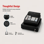 47-Key Electronic POS Cash Register w/LED Display & Drawer