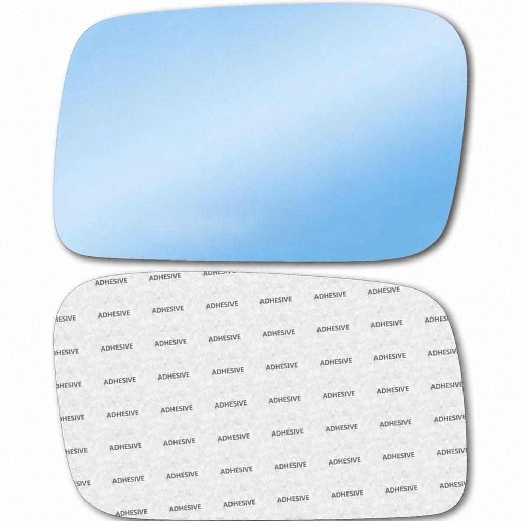 New Replacement BLUE Mirror Glass with FULL SIZE ADHESIVE for 2009-2014 Acura TL Driver Side View Left LH