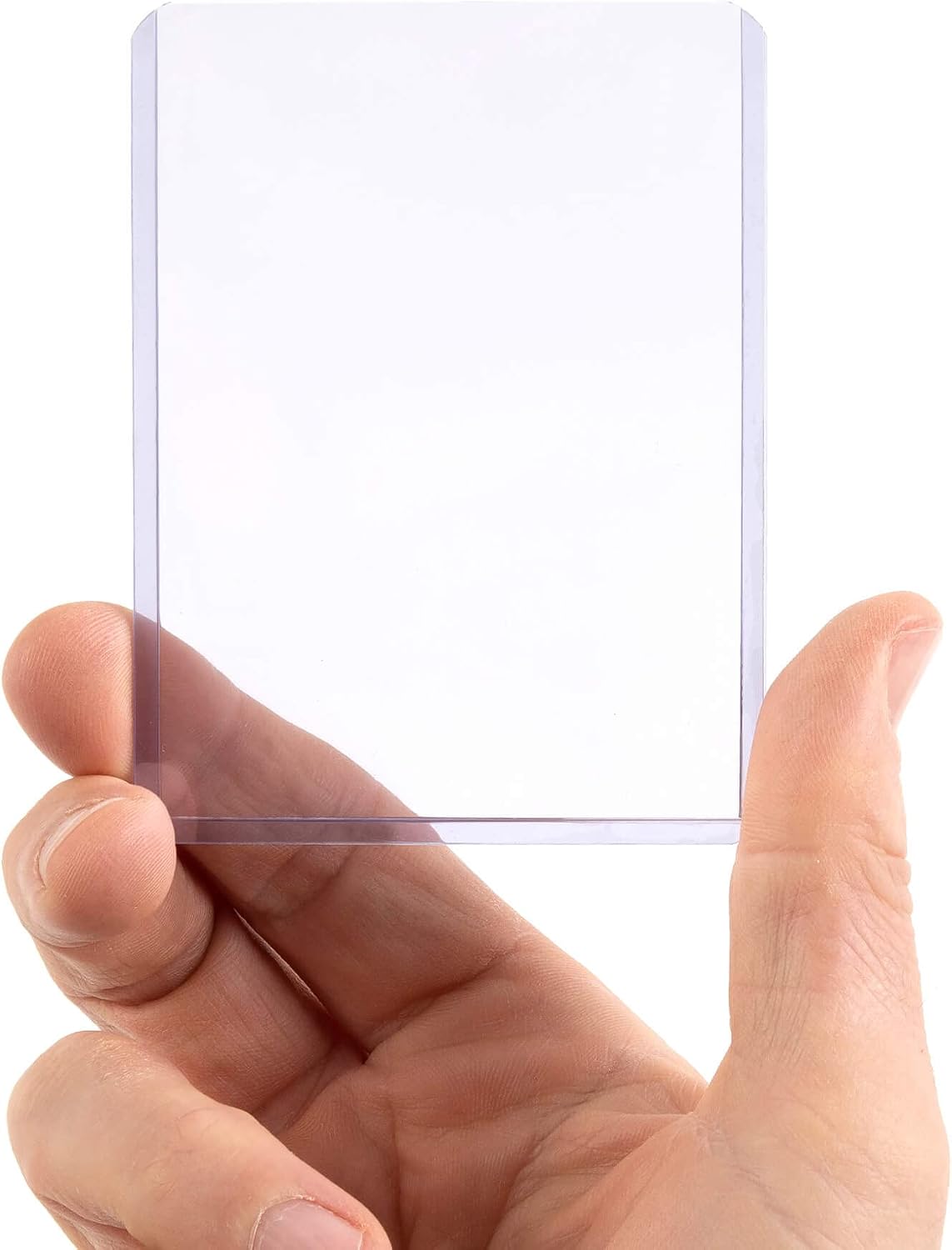 35pt Toploaders (50 Pack) 3" x 4" Rigid Card Holders for TCG | Protects & displays cards, 35pt rigid. Seamless