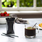 5 Inch Coffee & Cocktail Stirrers [1000 Count] Straws