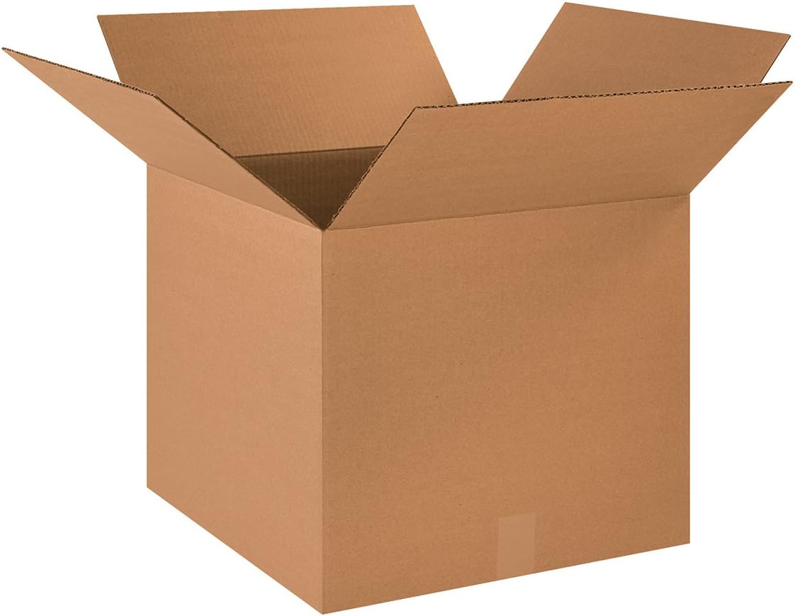 Dish Pack Shipping Boxes, 18x18x16" 20-Pk for Moving