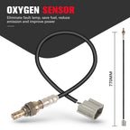 QIJIAUTO Heated O2 Oxygen Sensor Downstream for Mazda 3 Replace 250-24676
