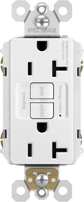 Legrand radiant 20 Amp Tamper Resistant GFCI Duplex Outlet White 3 Pack